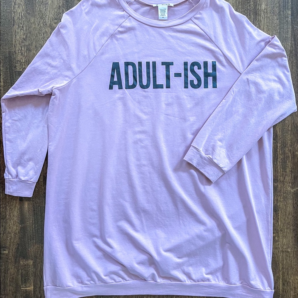Adultish Sweatshirt Dress